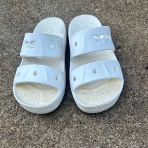 CROCS White Sandals